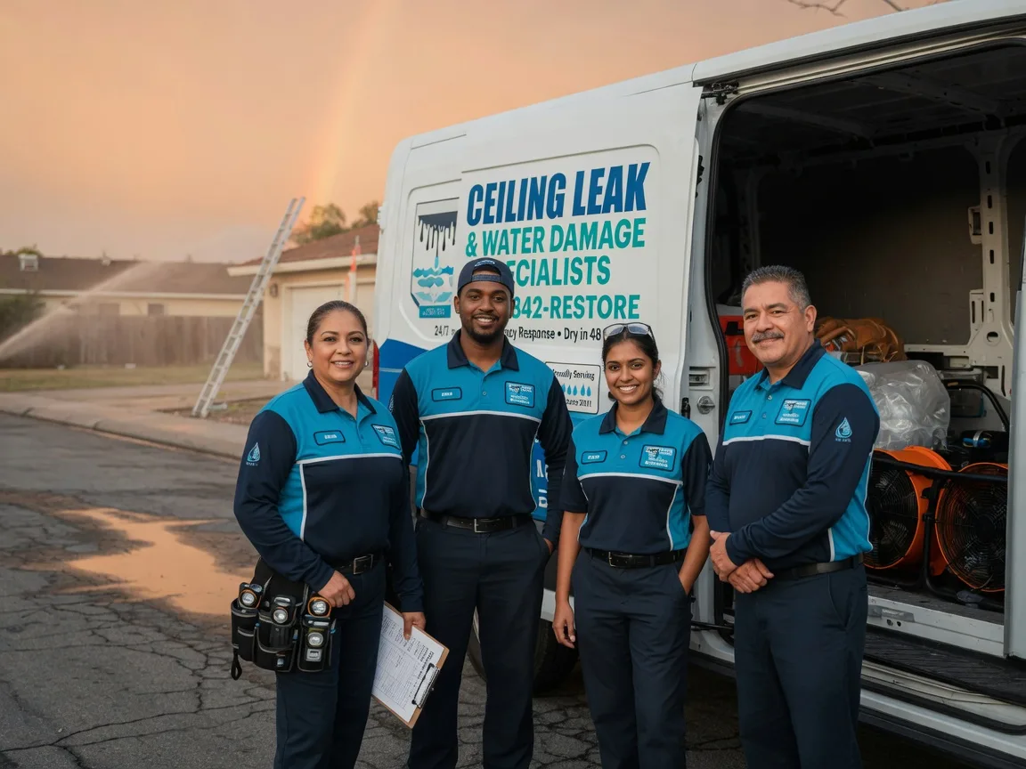 Ceiling Leak Cleanup company in Colony, OK